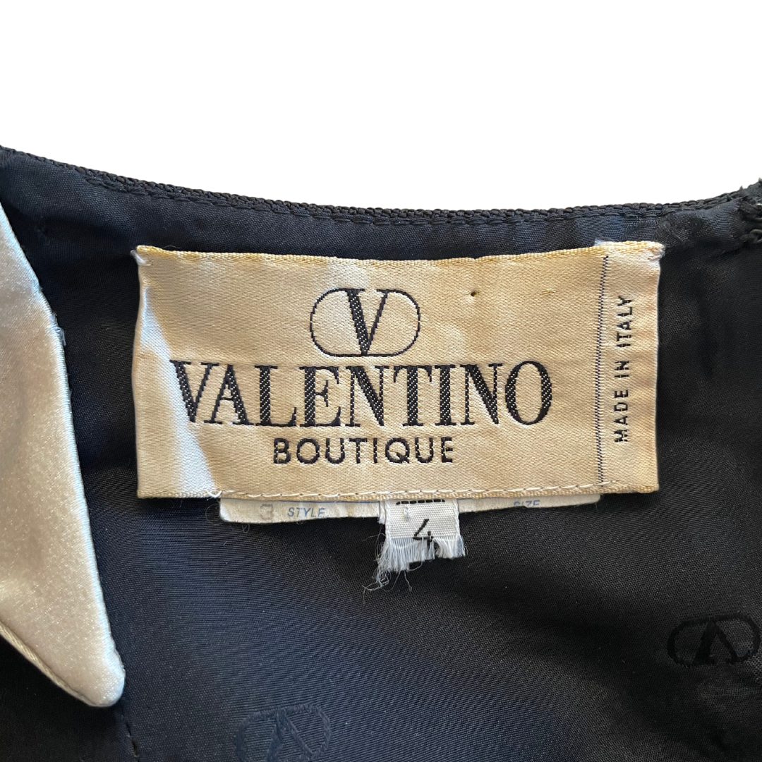 Valentino Spring Summer 1996 Runway Mini Dress